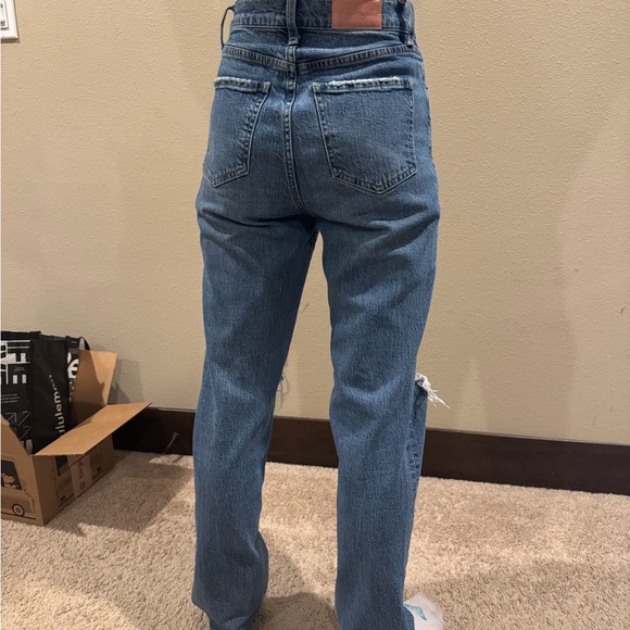 Pistola High Rise Roller Blue Jeans - Picture 3 of 4